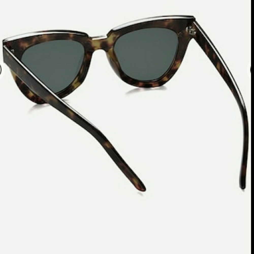 Hot Oversized Cat Eye Sunglasses With Case - Picture 3 of 6